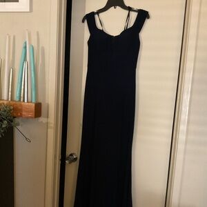 Navy Blue Gown